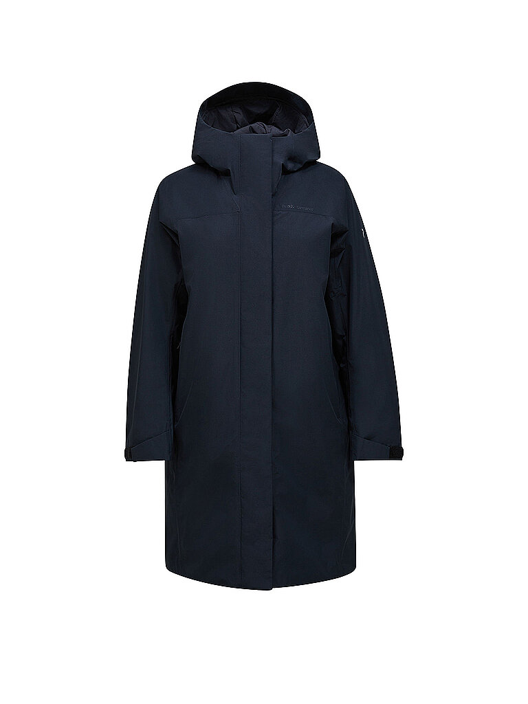 PEAK PERFORMANCE Damen Parka Treeline HIPE 2L Insulated schwarz | M